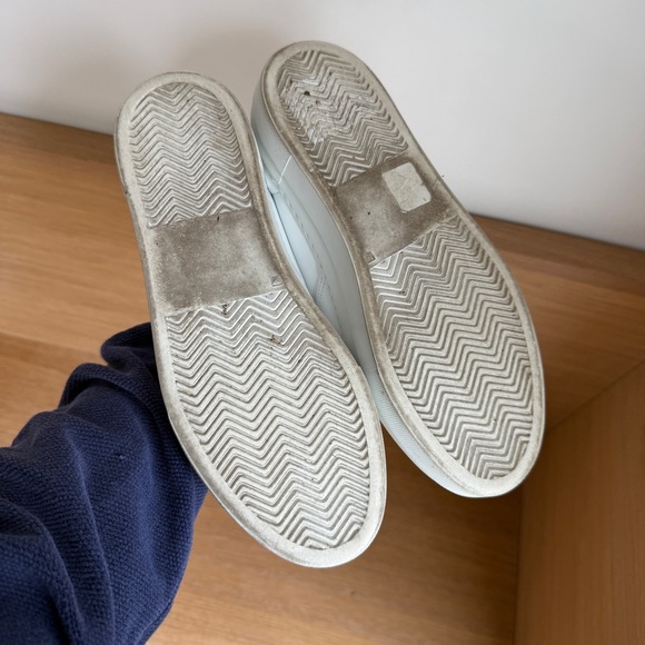 Woman Common Projects Leather BBall Sneakers - Picture 8 of 8